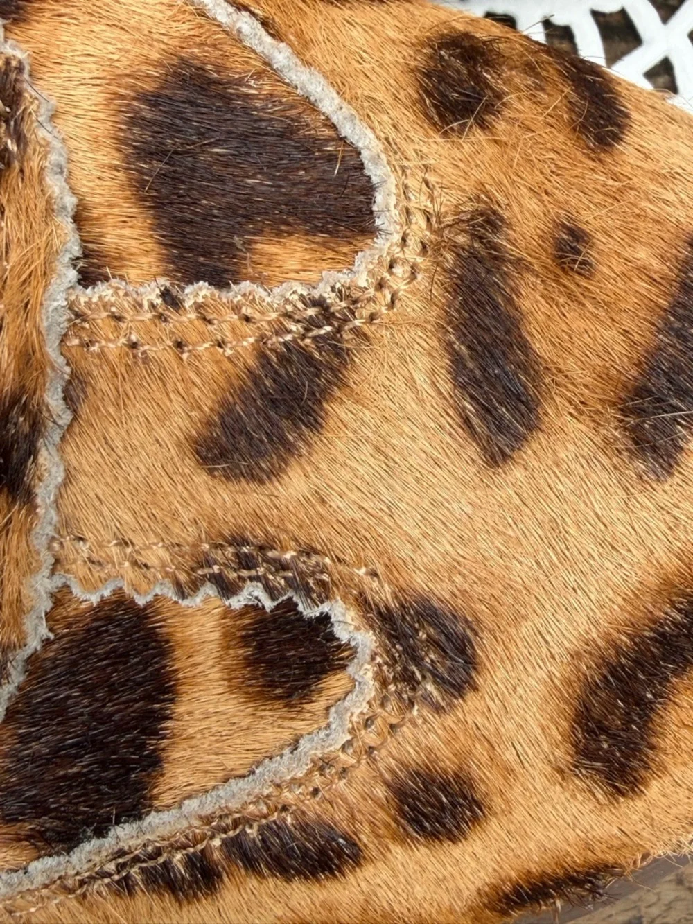 Sam Edelman Leopard Print Velcro Sneakers in Brown and Cream